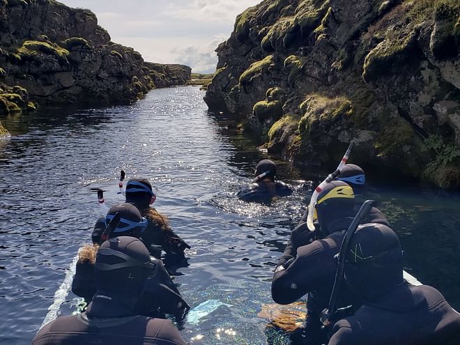 Snorkeling between Continents in Silfra - Free Underwater Photos