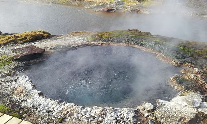  Hot Spring and Cool Glacier - Snowmobile and Secret Lagoon