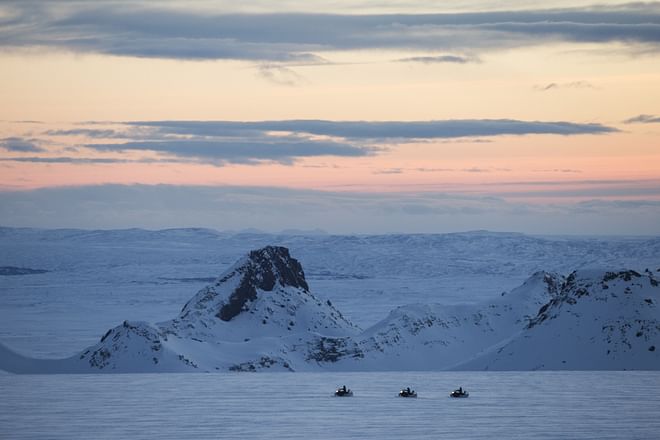   Meet us at Gullfoss - Snowmobile tour