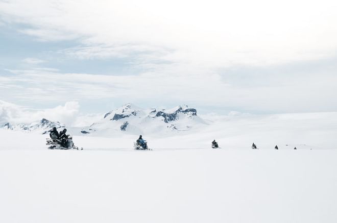   Meet us at Gullfoss - Snowmobile tour