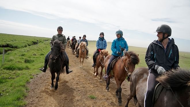 04D - Riding and Gullfoss, Geysir & Þingvellir