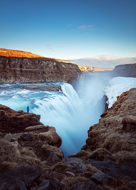 Private Golden Circle with erupting water & history