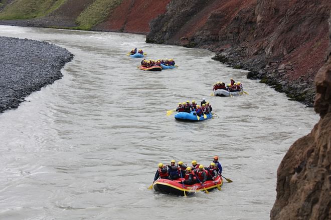Family River rafting