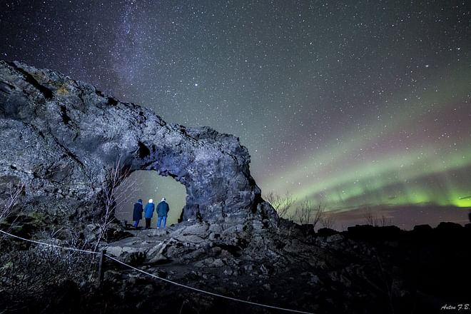Northern Lights tour from Lake Mývatn