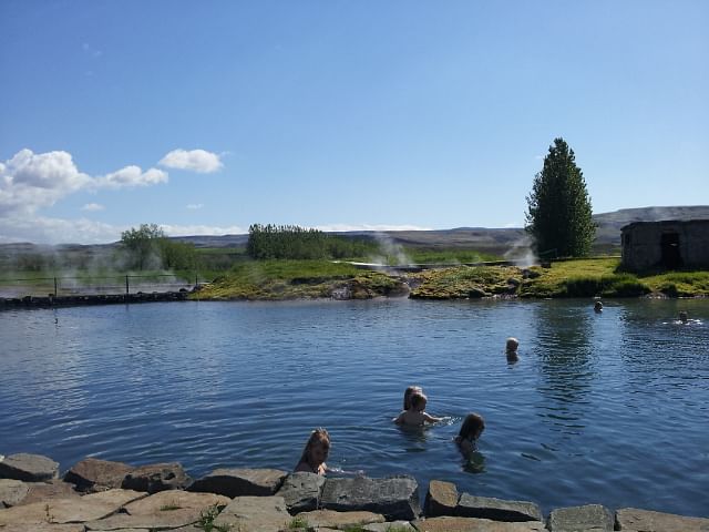  Hot Spring and Cool Glacier - Snowmobile and Secret Lagoon